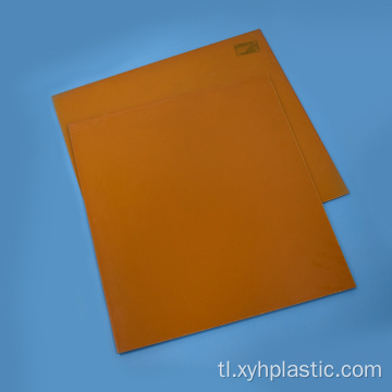 Insulation Orange Double Side Frosted Bakelite Sheet